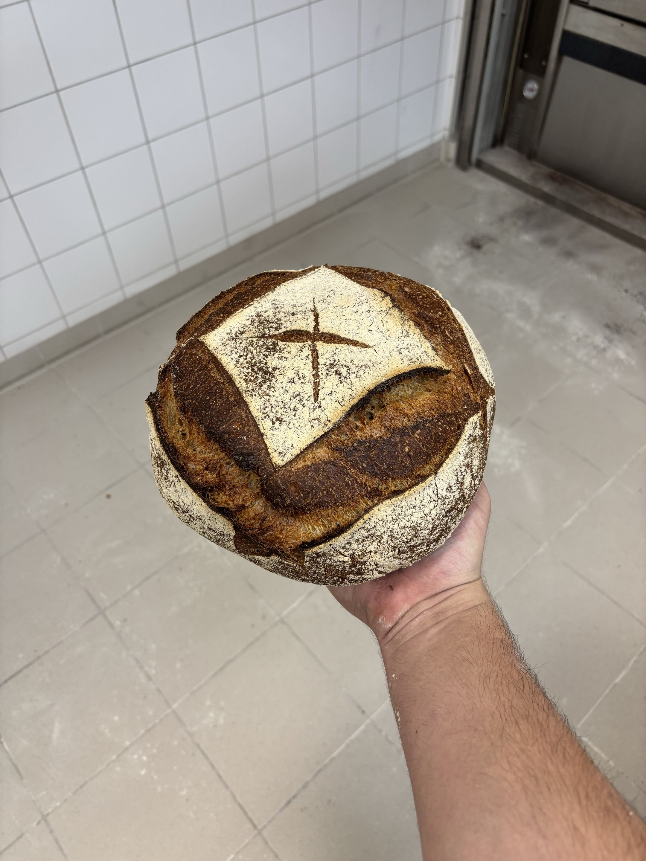 Miche au levain fermentation longue